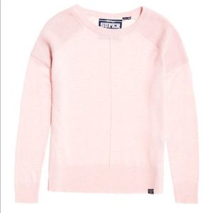 super dry pink sweater